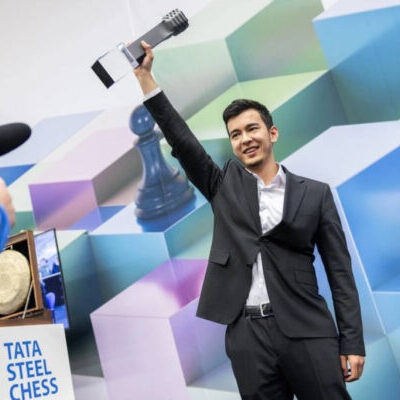 Победа узбекского шахматиста