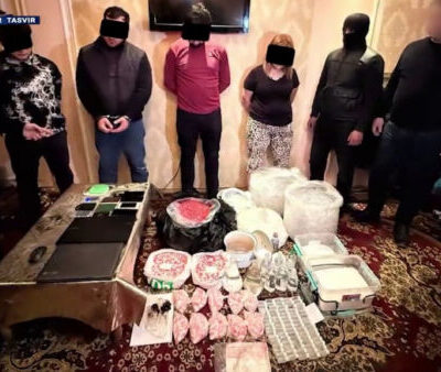 Нарколаборатория обнаружена в Сергелийском районе Ташкента