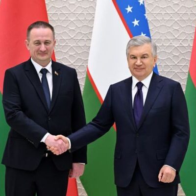 Президент Узбекистана принял Премьер-министра Беларуси