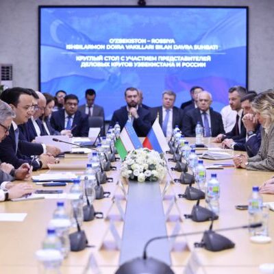 Бизнес России обсудил вопросы в Ташкенте