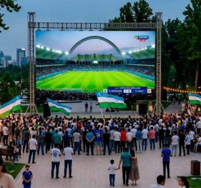 Только в Самарканде готово для просмотра матчей 17 площадок