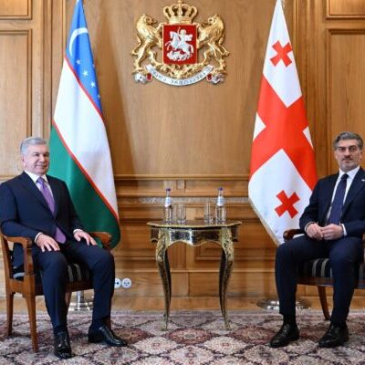 Президенты Узбекистана и Грузии провели переговоры